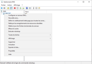 configurer un serveur dns