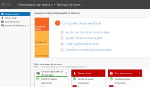 gestionnaire de serveur