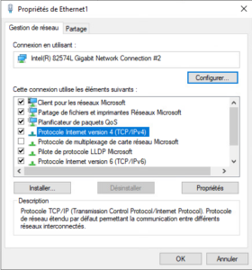 selection protocole internet version 4
